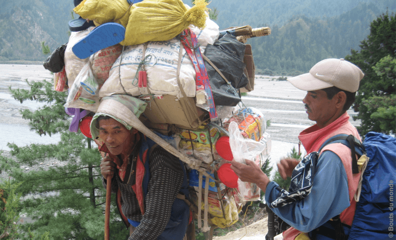 Népal - la servitude des porteurs - bouts du monde