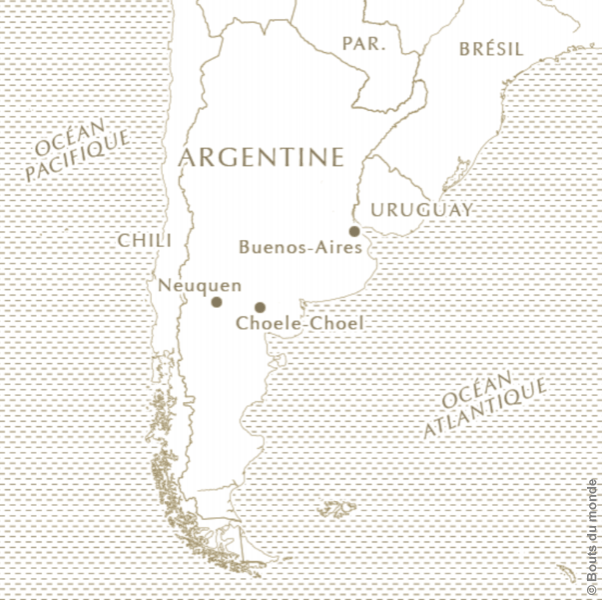 carte - Patagonie - Chili - bouts du monde