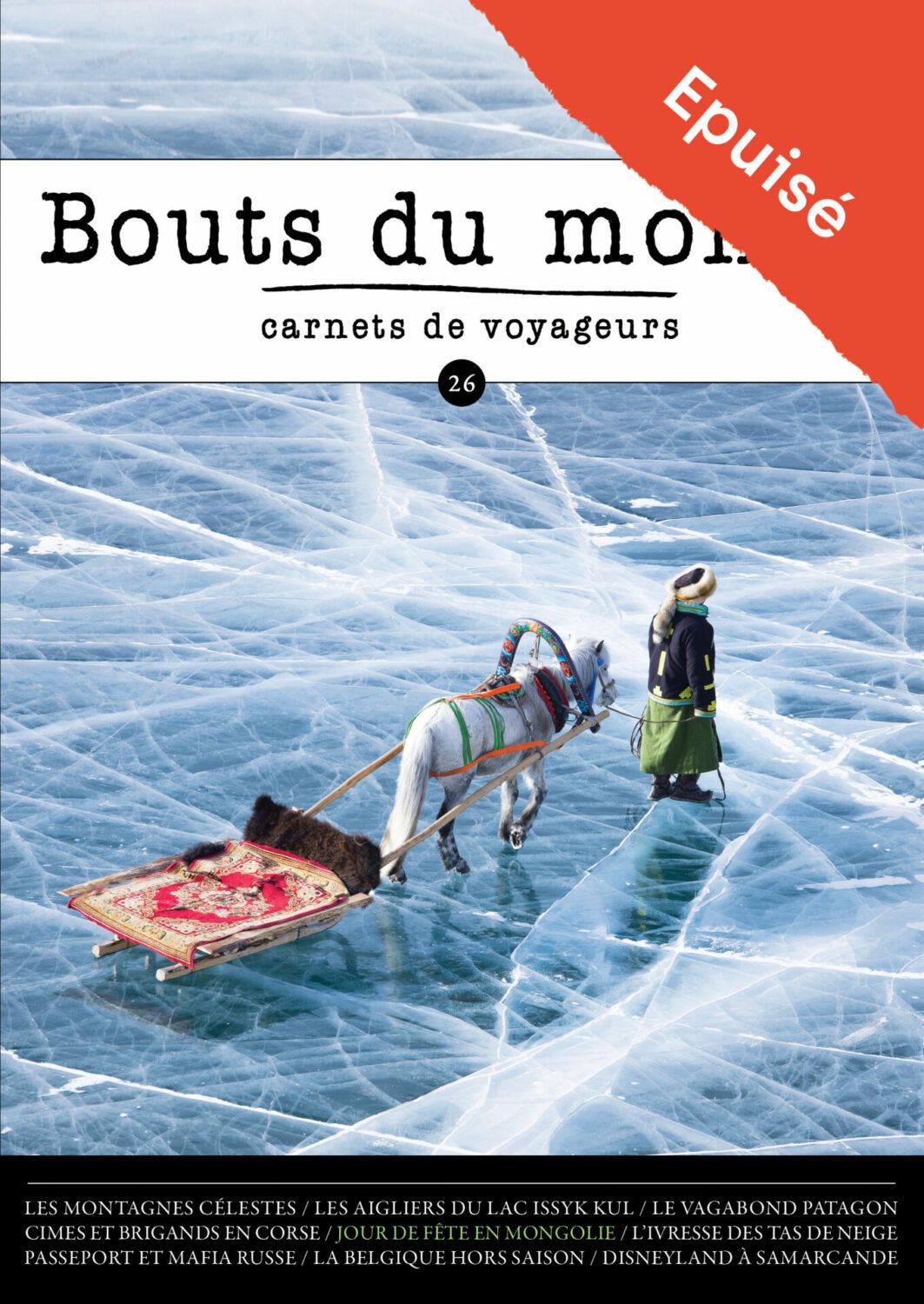 Revue Bouts du monde couverture numéro 26 Asie centrale