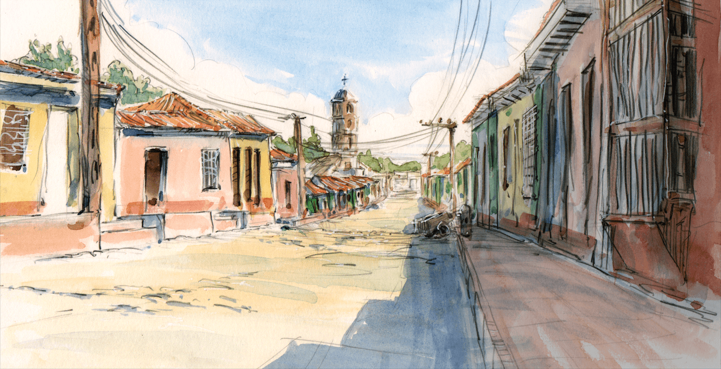 Carnet de voyage - Trinidad Cuba - Claire Pendola - Bouts du monde