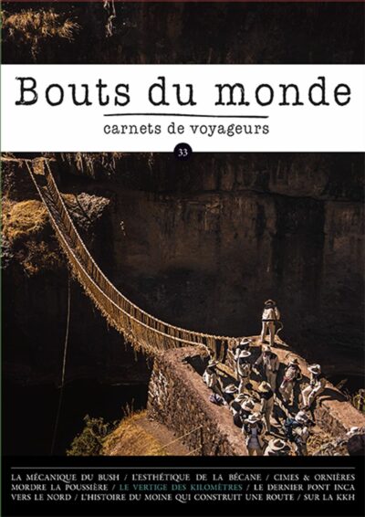 Bouts du monde : la revue du carnet de voyage n°33