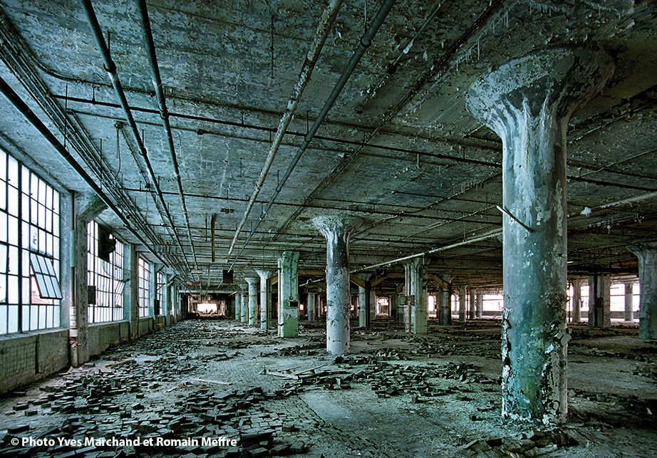 Carnets de voyage : Les ruines de Detroit - Portfolio Yves Marchand et Romain Meffre - Bouts du monde