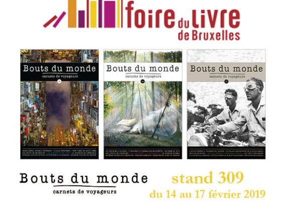 La revue Bouts du monde à la Foire du livre de Bruxelles