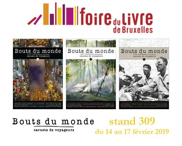 la revue Bouts du monde à la foire du livre BRUXELLES 2019