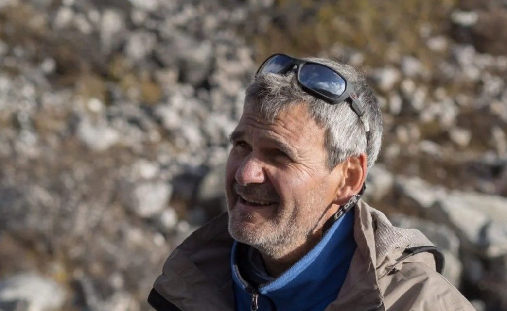 Portrait François Delclaux hydrologue carnet de voyage nepal