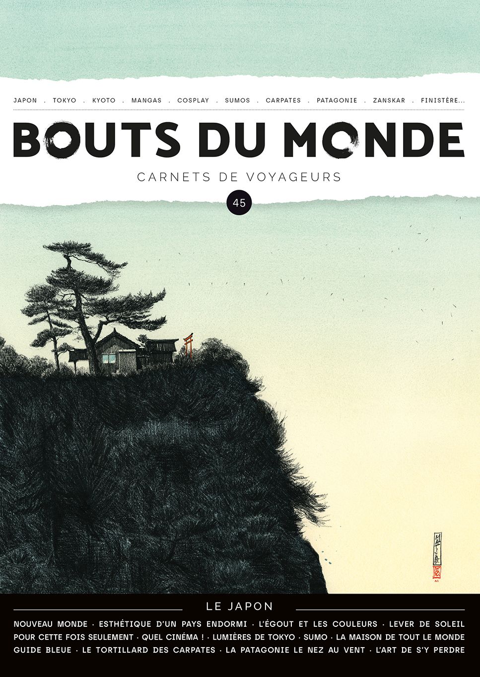 Revue Bouts du monde n°45 - Le Japon - Carnets de voyage