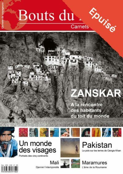 Revue Bouts du monde carnets de voyages couverture numéro 1 Zanskar