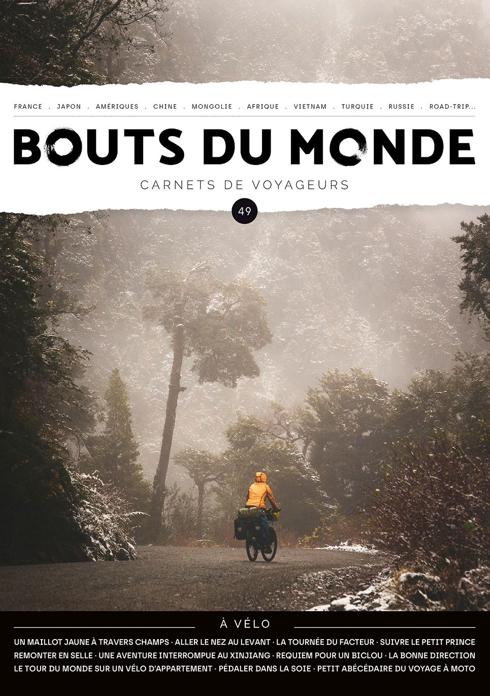 Couverture Bouts du monde 49 - Voyage à vélo