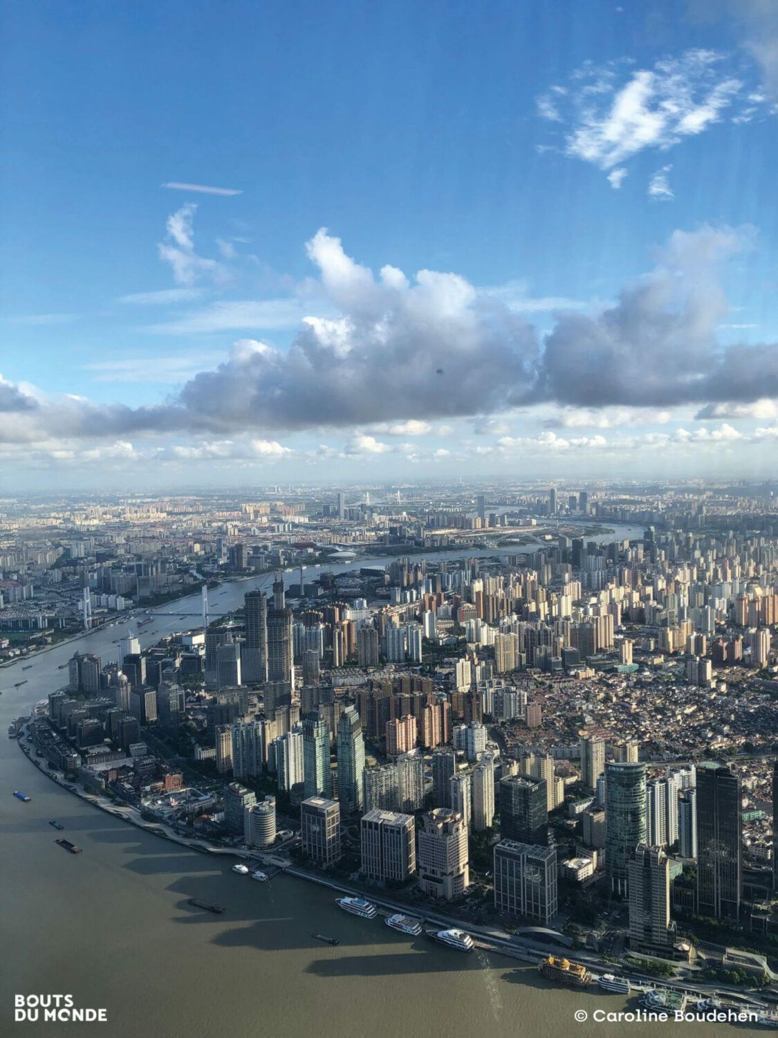 Voyage en Chine : Vue sur la ville de Shanghai
