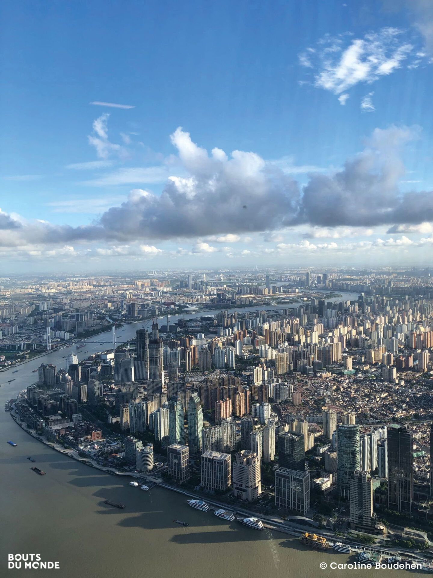 Voyage en Chine : Vue sur la ville de Shanghai