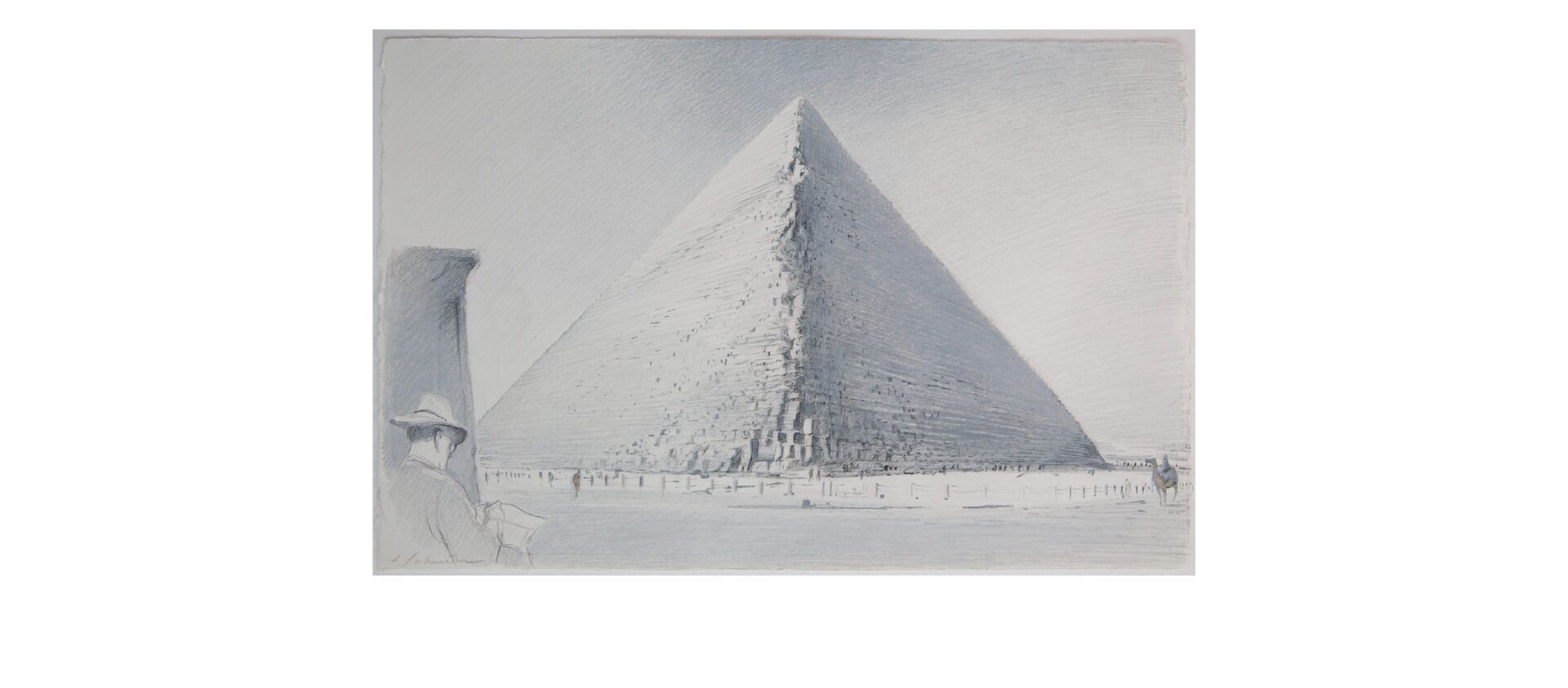 Chantier dans la pyramide de Khéops - mission scanpyramids