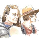 Portrait de Tess & Elliot Raimbeau