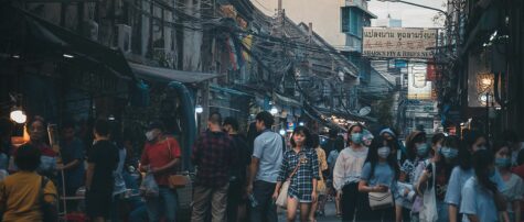 Les rues de Bangkok